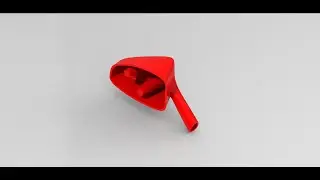 Car Mirror Concept using Creo Freestyle