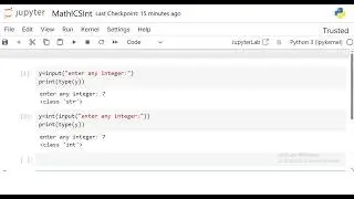 How to Take Integer Input in Python | input() Function Explained | ICS & Beginners Lecture