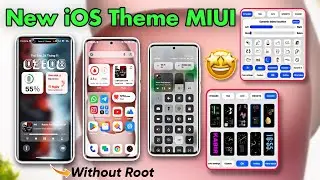 Apply Now - All New Looking iOS Theme For Miui 12,13 & 14🔥| Without Root😃