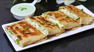 Paneer Lifafa Recipe | Paneer Parcel Recipe | Paneer Pockets | Paneer Paratha | Ritas Tadka Recipes