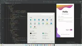 Beautiful flutter login animation with source code: