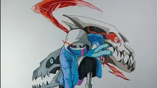 AMAZING How To Draw Lost SANS Cách Vẽ Lost XANS Siêu Ngầu