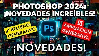 Actualización PHOTOSHOP 2024 | TODO sobre las NUEVAS FUNCIONES de Adobe Photoshop v25 🥰 | IA