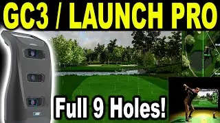Foresight Sports GC3 Golf Simulator - Playing 9 Holes on FSX 2020 ⛳🏌