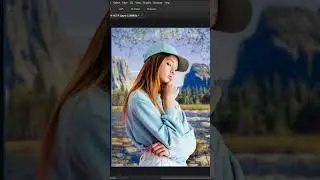 2 Quick Way to BLUR Background In Photoshop #shorts