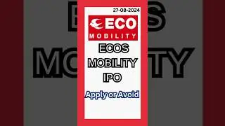 ECO Mobility IPO Review #shorts #ipo