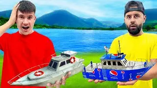 Cine construieste mai bine o Barca cu Motor ! *TEST PE APA*