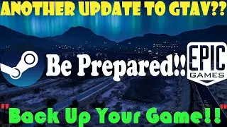 Another GTAV Update?? | How To Back Up Your Game! | 