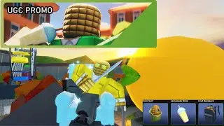 CHARITY UGC PROMO ITEMS IN ARSENAL! | ROBLOX