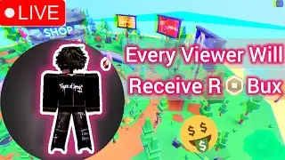 (🛑 Live) Robux Giveaway to  all my subs! |