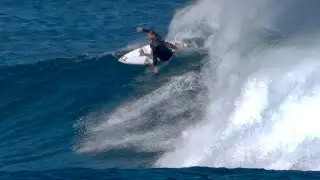 WSL Margaret River Pro warm up surf