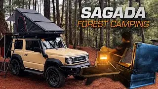 Forest Car Camping Ambience | Sagada | ASMR | Jimny | Winnerwell
