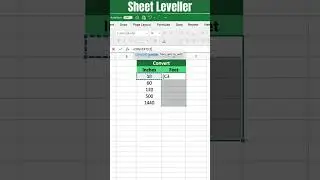 How to Convert Inches to Feet in Excel