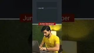 Junior Developer 🤡 VS Senior Developer 😎 