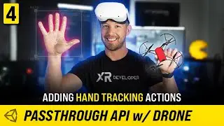Oculus Passthrough API For Drone FPV With Unity - (VR Hand Tracking #4)