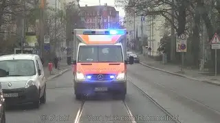 Leipzig Falck ambulance response compilation 2 | Leipzig Falck Zusammenschnitt 2 [GER 2020 - 2021]