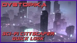Dystopika: Cyberpunk City Painter: Quick Look