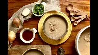 شوربة الحب البيضاء المدينيه