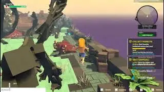 Green Inferno speedrun  - 59 sec Collect Voxelite  - The Sandbox