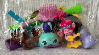 Mixed Animals dog goat cat mermaid troll ASMR unboxing