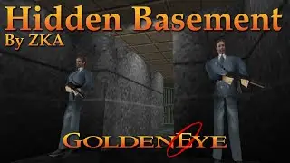 GoldenEye 007 N64 Custom Level - Hidden Basement