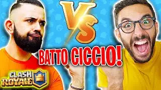 I BEAT CICCIOGAMER89 ON CLASH ROYALE!! *I Can't Believe It!*