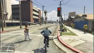 Grand Theft Auto V Толпа пожарных!