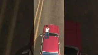 What happens if we stand on moving car in gta games #gta #gaming #gtasanandreas #automobile #gtacar