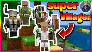 COME FARE UN VILLAGER PERSONALIZZATO SU MINECRAFT (PS4 SWITCH XBOX PE BEDROCK)
