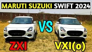 Maruti Suzuki Swift ZXI vs VXI optional 2024🔥|New Swift Review ✅|
