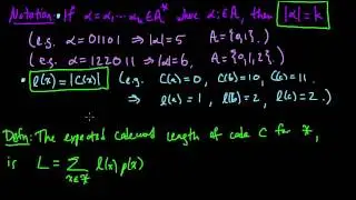(IC 2.7) Expected codeword length