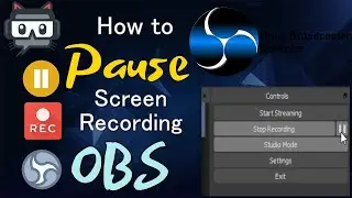How to Pause Recording in OBS (Now Pause Screen Recording in OBS 2022 Update with Pause Button)