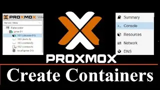 How do I create a Docker container in Proxmox? proxmox container create