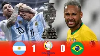 Argentina 1-0 Brazil | Final | Highlights | Copa America 2021 | 11th July, 2021
