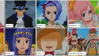 Age of One Piece Characters