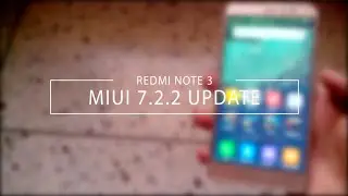 Redmi Note 3 MIUI 7.2.2 - Whats New (Fingerprint applock, Wallpaper carousel etc)