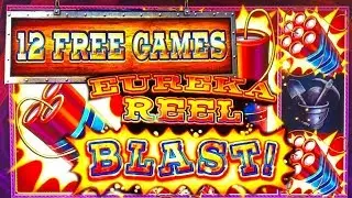 💥EUREKA BLAST💥12 FREE GAMES JACKPOT! The Big Jackpot at Lodge Casino | The Big Jackpot