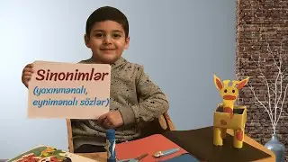 Sinonimlər (yaxınmənalı və eynimənalı sözlər)- Synonyms (English Subtitles) 👍🏼