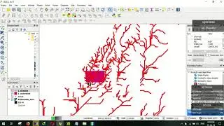 Wateshed Delineation and stream network mapping using QGIS and WhiteBox (GAT)