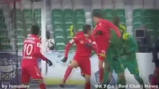 Все голы ФК «Уфа» в 1-й части РФПЛ 2015-2016