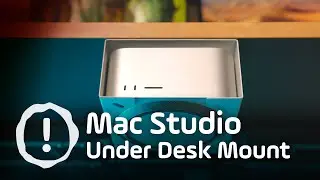 Mac Studio Under Desk Mount! 🤯