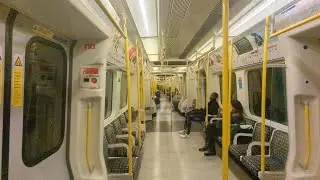 Circle line full journey Hammersmith to Edgware Road (via Victoria) 11/10/2022