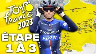 TOUR DE FRANCE 2023 - GROUPAMA FDJ - ÉTAPE 1 À 3