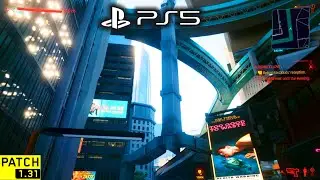 CYBERPUNK 2077 NEW UPDATE 1.31 PATCH - PS5 Gameplay Test & Performance Part 86