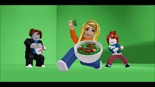 Grubhub ad on Roblox but without music