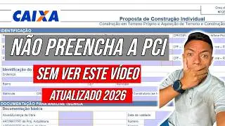 COMO PREENCHER A PCI da Caixa Passo a Passo (ATUALIZADO)