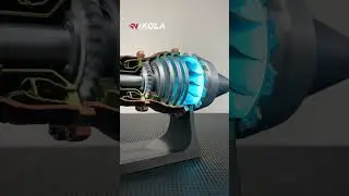 Super turbofan engine ornaments