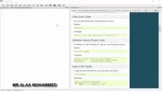 Ring programming Get List Size