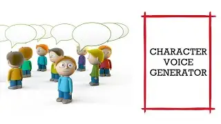 Character Voice Generator: Character text to speech for video games, cartoons, fiction audiobooks...