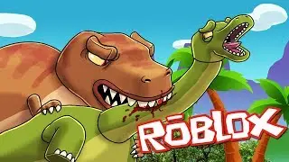 Roblox - T-REX ATTACKS INNOCENT DINOSAURS - Dinosaur Simulator! (Roblox Jurassic Park)